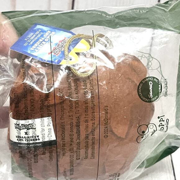 McDonald’s 2024 Yu-Gi-Oh x Hello Kitty and Friends Keroppi x Kuriboh Plush #4 - Picture 7 of 7